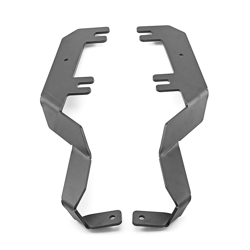 WSays Upper Hood Hinge Ditch LED Light Mount Brackets Compatible