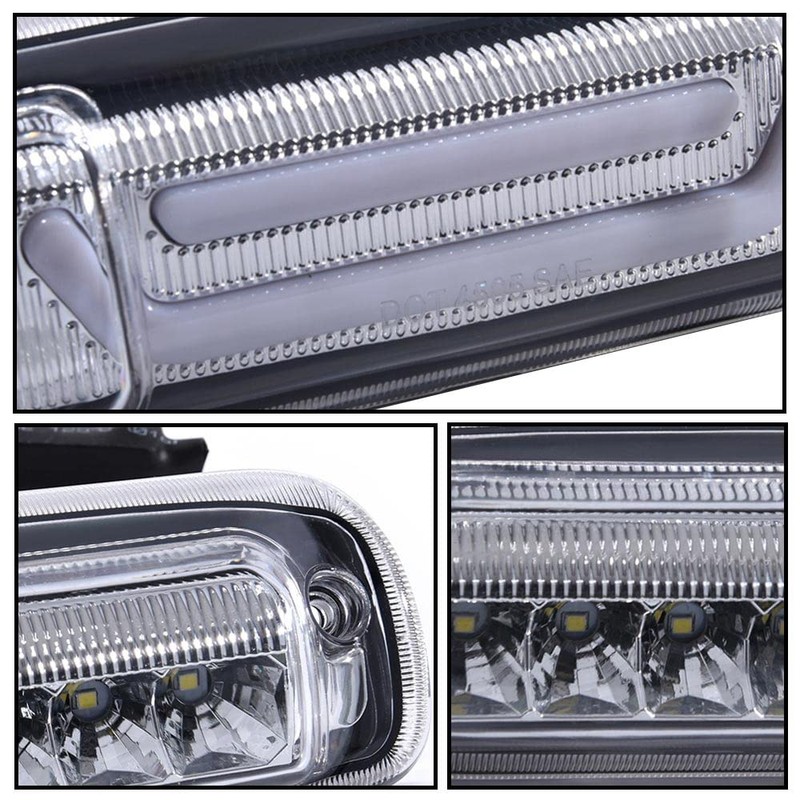 GRAND ORANGE 3rd Brake Light LED Compatible With Chevy Silverado