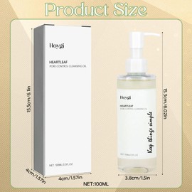 Heartleaf Pore Control Cleansing Oil 100 ml, Oil Cleanser, Heartleaf Pore Control Oil, Cleansing Oil, Pore Control Cleaning Oil, Heartleaf Pore Control Cleaning Oil