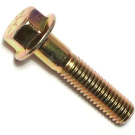 Hard-to-Find Fastener 014973240288 - Pernos de brida hexagonal grueso de grado 8, 3/8-16 x 1-3/4, pieza-4