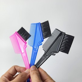 Individually Wrapped Salon Hair Dyeing Brush for Professional and Home Use Color-Pink 30ea