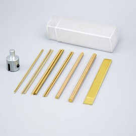 US STOCK Portable EDM Electrode SET (A1) for Broken Tap Remover Screw Extractor Machine's Electrode Tap Burner Brass Rod Sheet Electrode for EDM-8C and EDM-2000B Bolt Extractor Efficient Tap Removal