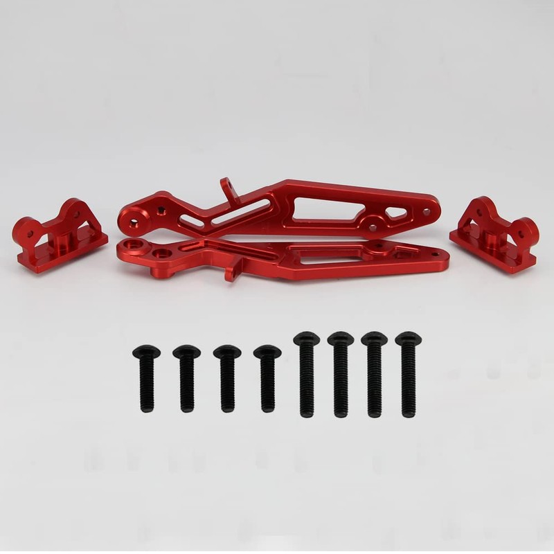 RCAWD Aluminum Rear Wing Mount Set for 1/8 Arrma Typhon