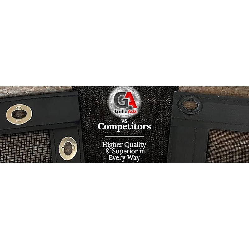 Premium SKULL Bug Screen Fits Peterbilt 379 Long / Extended