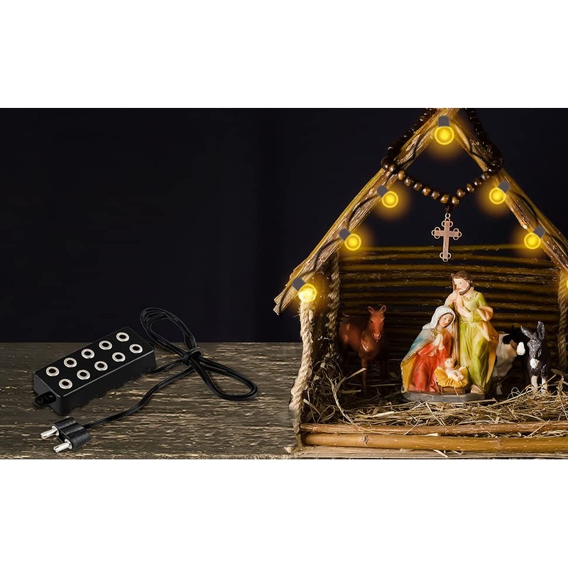 MaMeMi 5-Way CRIB LIGHT PLATE FOR Nativity Scenes Nativity Accessories