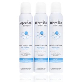 Allpresan Derma med Repair Foam Cream Hydro Intensive Care for Very Dry, Rough Skin, 3 x 200 ml