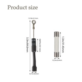 W11256462 Microwave Diode Rectifier & Ceramic Fuse 30 Ab, 4 Pack, Replaces EXPHV13, WB27X1160, W10245187, EXPHV10, WPW10492276, AP6784287