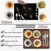 Stove Top Covers for Electric Stove, Boho Non-Slip Rubber Stove