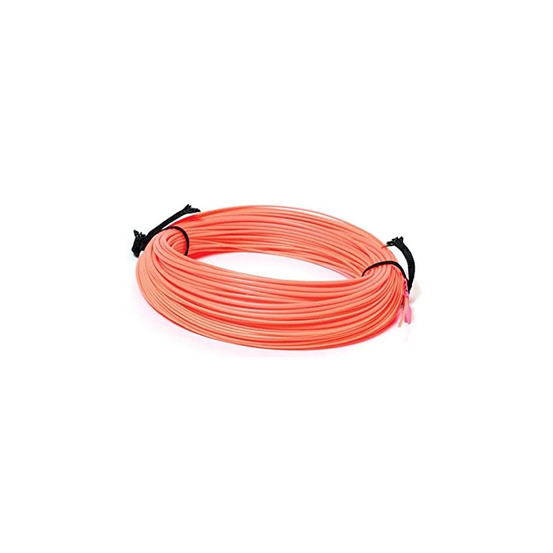 Snowbee XS WF8HV Floating Fly Line - Hi-Viz Orange, 90