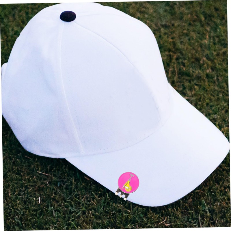 Mipcase Golf Hat Clip Marker Portable and Decorative Golf Accessory
