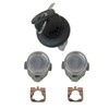 598007 Pair of Ignition Lock Cylinder w/Front Door Lock Cylinder