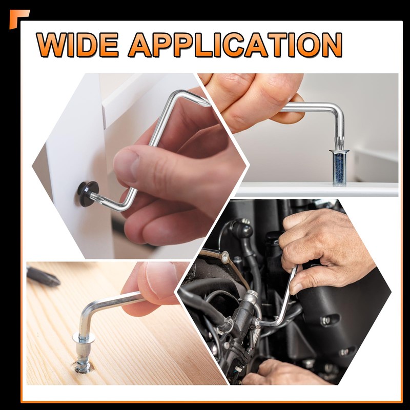 sourcing map 3pcs Offset Screwdriver Set PH3/PH2 PH2/PH1 PH2/SL6 Phillips