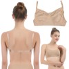 iMucci Clear Strap Bra Professional Dance Bras NO Sponge Invisible