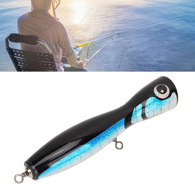 Fishing Lure Top Water Hard Bait Linden Reflective Sea Fishing