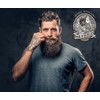 John Whiskers Beard Comb & Travel Case - Anti-Static Duo