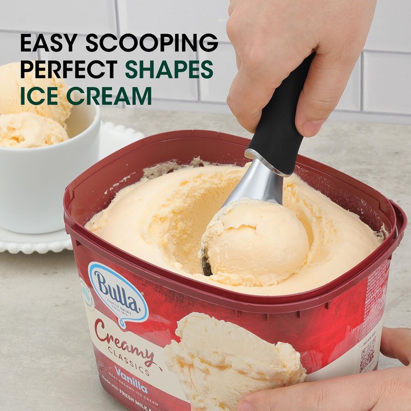 Beneno Heavy Duty Ice Cream Scoop - Upgraded Anti-Fracture Design,