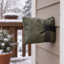 1Pc Outdoor Faucet Cover, Winter Freeze Protection Insulation for Water Taps, Garden Faucet Protector