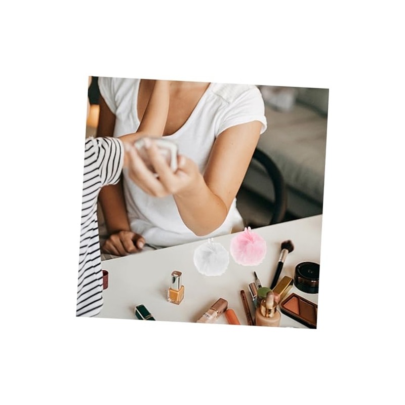 Fluffy Powder Applicator Set of 4 for Makeup Soft Dry