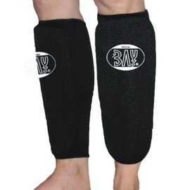 Kwon® Shin Guards BW S/M Junior Black