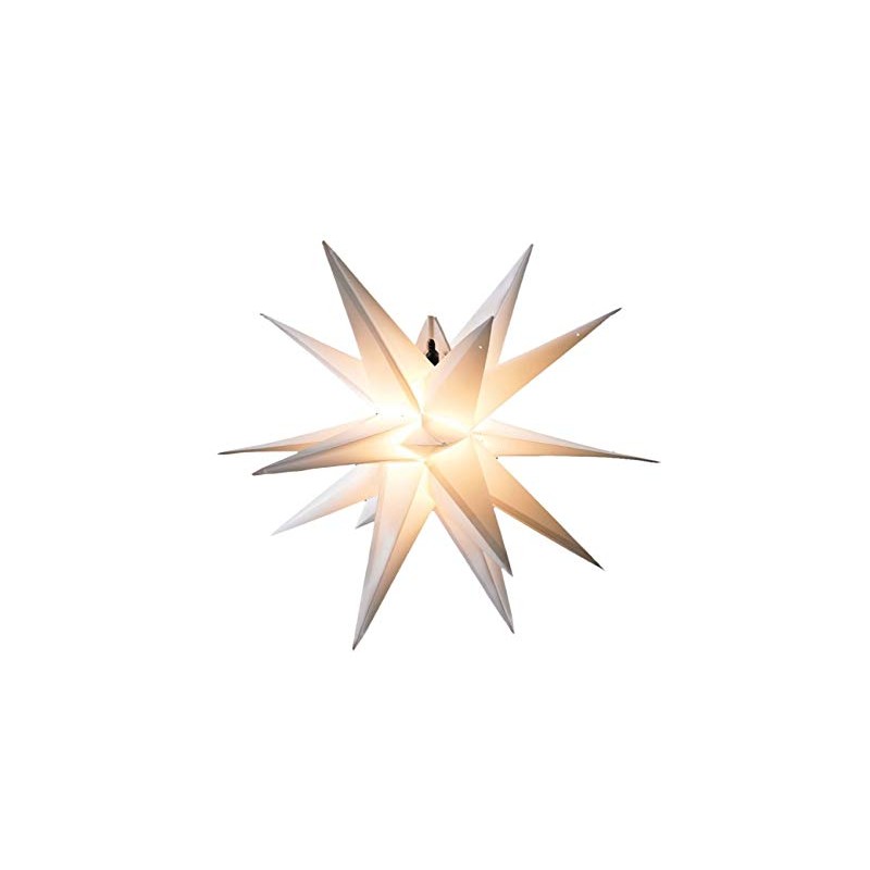 HGD Large Plastic Coloured Christmas Star CAS30190