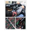 Fake Tattoo Adults Arm Sleeve Fire + Evil Skull (T21)
