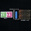 Nail Tip, Short, 24 Pieces, Flesh Claws, Gradient, Cat Eye,