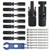 QUICTIGRY 8 Pairs Solar Plugs, Male/Female Solar Panel Connectors, Solar