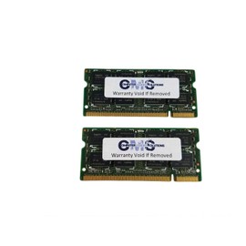 CMS 2GB (2X1GB) DDR2 4200 533MHZ NON ECC SODIMM Memory Ram Upgrade Compatible with Dell® Inspiron B120 Notebook Ddr2 - A59