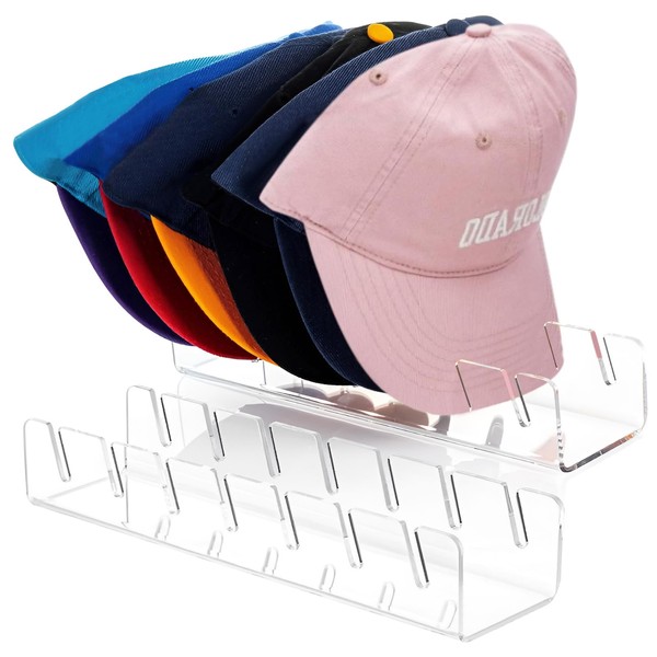 TINGTING Cap Stand for Baseball Caps, No Install Acrylic Hat