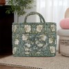 Car Storage Basket for Back Seat, Aesthetic Fabric Storage Basket