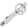 Silver Steering Wheel Tie Clip
