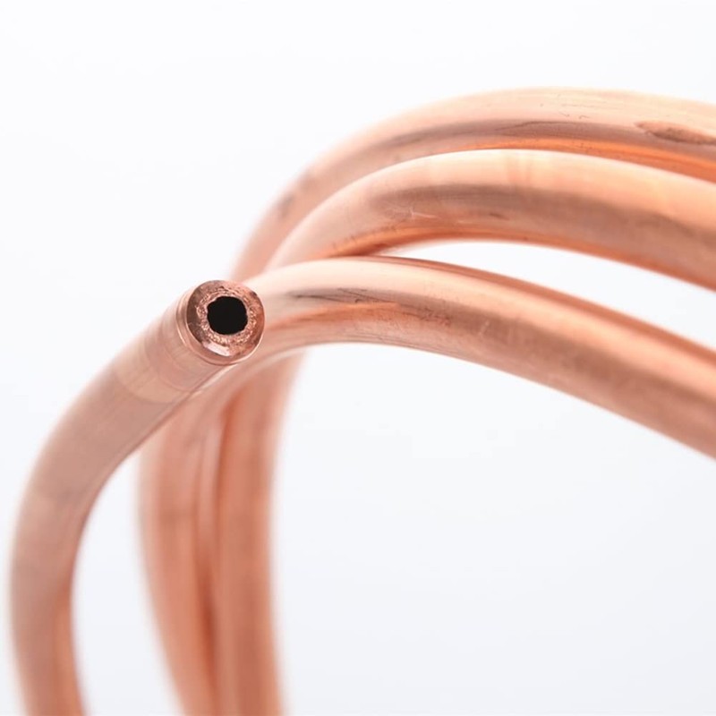 Fafeicy 2m Copper Pipe with 0.5mm Wall Thickness C1100 T2
