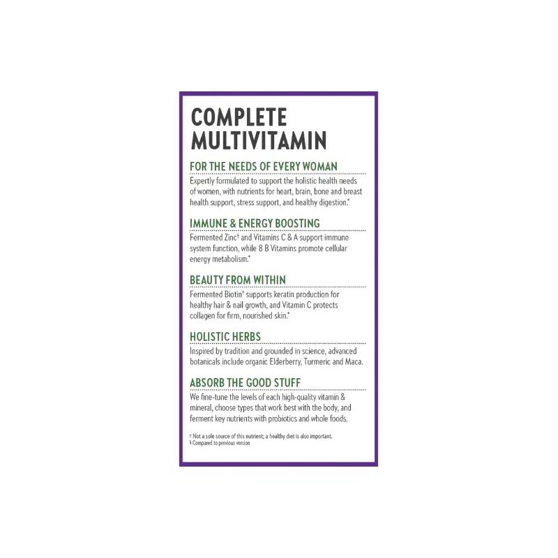 Multivitamínico New Chapter Vegano Sabor Tabletas