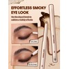 SHEGLAM Gel Glide Eyeliner Pencil Creamy Waterproof Smudgeproof Longwearing Eyeliner-Brown