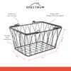 Twist Storage Basket Small - Industrial Gray