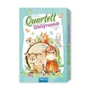 Trötsch Quartet Game Forest Friends: Card Game Memory Game Educational