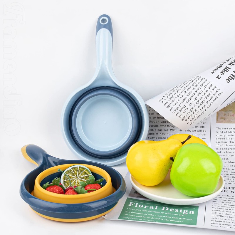 Framendino, 2 Pack Folding Water Ladles Collapsible Kitchen Water Scoop