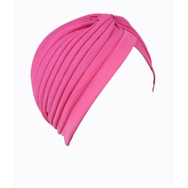 NYFASHION101 Women's One Size Classic Turban Headband MK5016-Pink