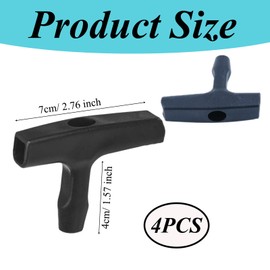 klahh 3.5mm Lawnmower Pull Cord Gasoline Engine Starter Handle Grip Lawnmower Pull Cord Replacement for Petrol Lawnmower Chainsaw Trimmer