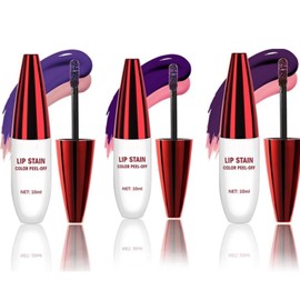 Peel Off Lip Liner Stain，Long Lasting Matte Lip Tatto，Lipstain Infused with Hyaluronic Acid Vitamin E，Highly Pigmented Peel Off Lip Liner Tatto，Waterproof Nude Lip Tint，for All Skin Types