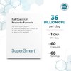 Supersmart - Full Spectrum Probiotics Formula 36 Billion CFU per