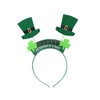 Minkissy 3pcs St Patrick's Day Hairband Set Creative Decor for