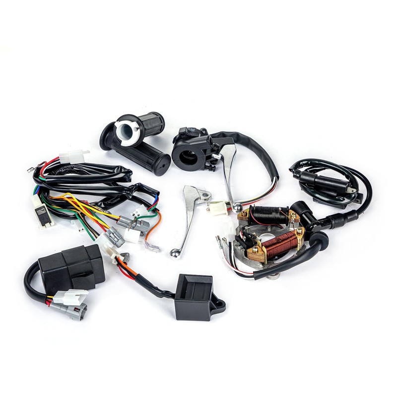 SUNQIAO PW50 Stator,Throttle CDI Control Unit Grips Wire Harness Brake