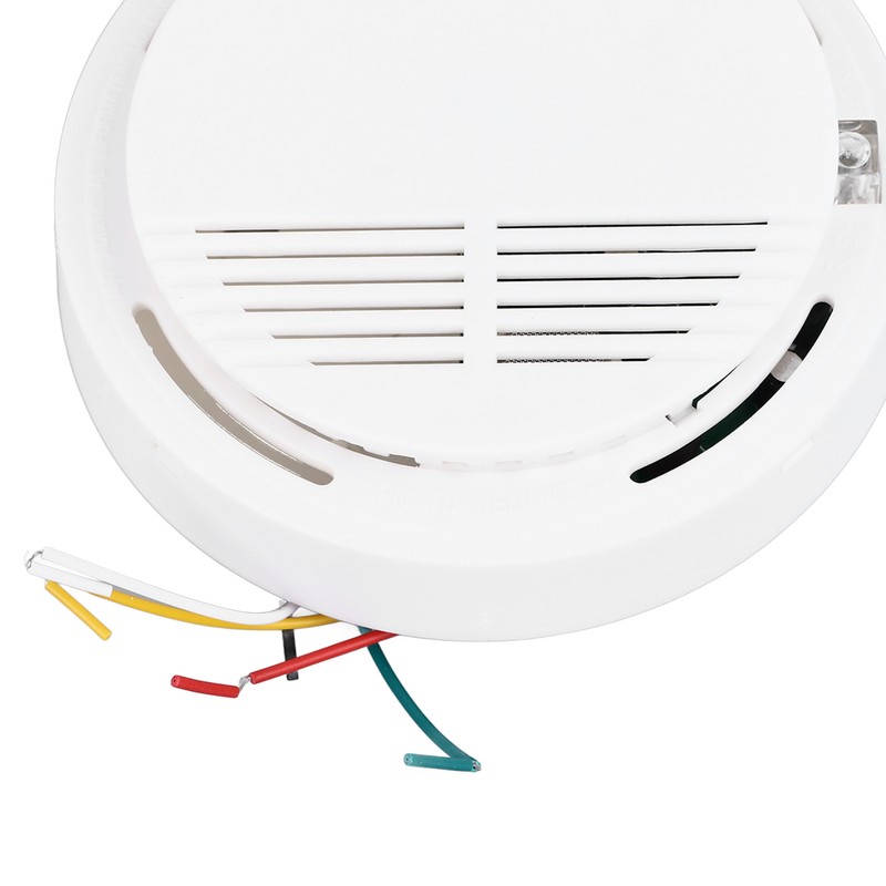 Natural Gas Detector Responsive Plastic Reliable Combustible Gas Leak Alarm