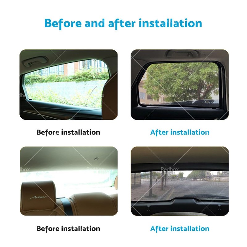 MAX COOL Car Window Sun Blind Shade Mesh Sunshade Suitable
