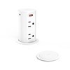 2.5 inch Hole Pop up Outlet for Countertop,20W USB C,4