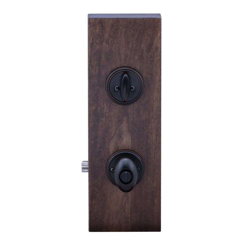 Copper Creek EKDB141TB Egg Door Knob Keyed Alike with Deadbolt