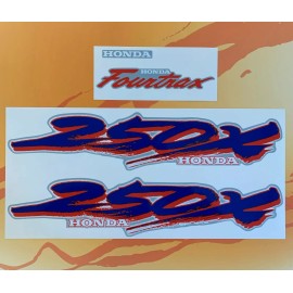 Unbranded 1987 Honda TRX250X 250X TRX Fender Decals Stickers 87
