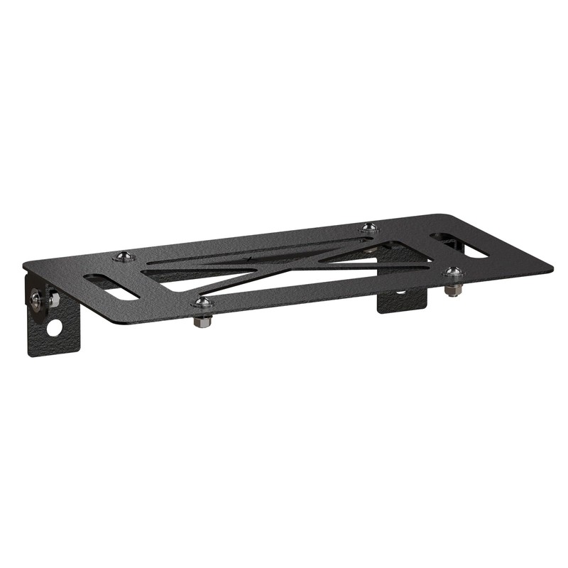Flip-Up Universal Winch License Plate Frame Compatible with 10" Hawse
