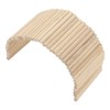 Pet Hideout Bridge Wooden Safe Bendable Small Pet Climbing Tunnel
